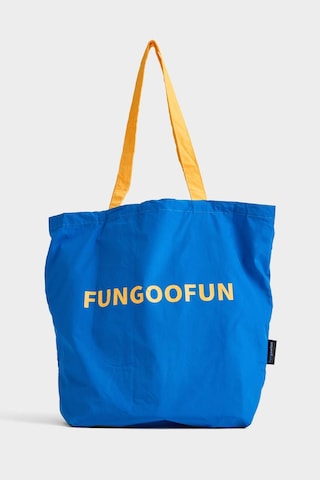 Defacto Fungoofun X Defacto Muz Figürlü Charm Ve Katlanabilir Bez Kol Çantası H9317ax26smbe341 Mavi-be341