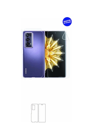 Honor Magic V2 Mat Arka Ve Yan Kaplama Tam Kaplayan Hd Film