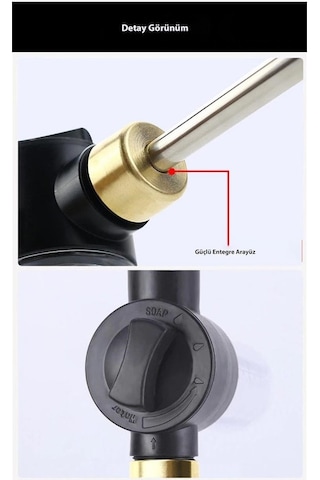 Besthome1 Dailytech Bahçe Sulama Araba Yıkama İçin Basınçlı Su Köpük Tabancası