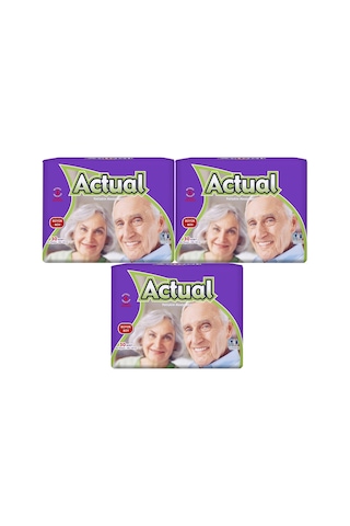 Actual Yetişkin Bel Bantlı Hasta Bezi 3 x 30'Lu