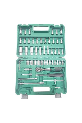Zhltools Cr-v Max Cırcırlı 53 Parça Lokma Anahtar Takımı Bits Uç Set