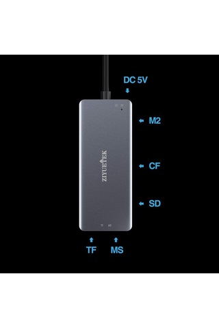 Cf Kart Okuyucu, Usb 3.0'dan Kompakt Flash Bellek Kartı Okuyucu Adaptörüne 5gbps Sdxc, Sdhc, Sd, Micro Sdxc, Micro Sd