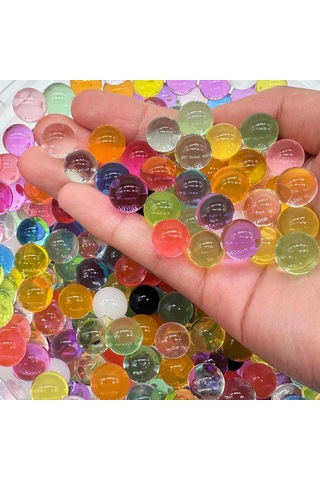 Dortrue Vazolar İçin Su Boncukları,10000 Karışık Renkli Su Boncukları Ve 10000 Şeffaf Su Boncuk Kiti,toksik Olmay Genel
