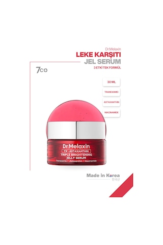 Leke Karşıtı Jel Serum Tranexamic + Astaxanthin + Niacinamide 3 Etki Tek Formül 30ml