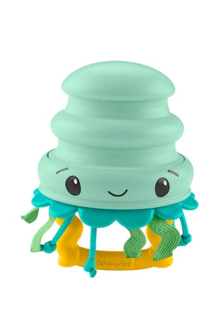 Fisher-price Jhb54 Deniz Dostları 2in1 Silikon Çıngırak - Jhb55 - Jhb56 - Jhb57 Yeşil
