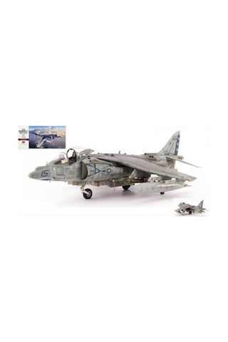 Hasegawa Pt34 7234 1/48 Ölçek, Av-8b Harrier Iı Gece Saldırısı , Savaş Uçağı Plastik Model Kiti-57110