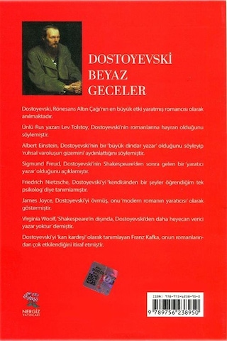 Beyaz Geceler Yeni Çeviri / Fyodor Mihailoviç Dostoyevski