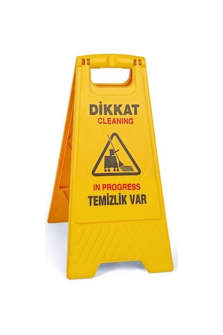 Omnisoft Uctm Kz101 Temizlik Var Uyarı Levhası 6 Adet