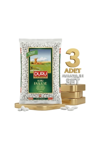 Duru Kuru Fasulye 7 Mm 3x1 Kg