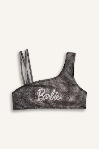 Defacto Kız Çocuk Barbie Bikini Takımı E5224a825hsbk27 Siyah
