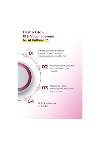 Hydra Glow El & Vücut Losyonu 250 Ml