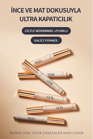 Missha High Cover Stay Stick Concealer 23 Sand