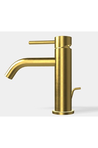 Fima F3031xsos Mat Altın Lavabo Bataryası
