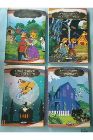 Masal Kitabi 3-4-5 .Siniflar için 4 Lu Set