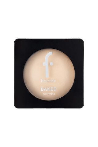 Flormar Yoğun Pigmentli Fırınlanmış Mat Pudra - Baked Powder - 029 Porcelain Ivory - 8682536053556