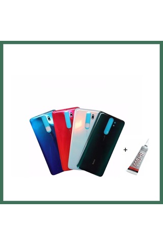 En-cag Redmi Note 8 Pro Arka Batarya Pil Kapağı Turuncu Bss