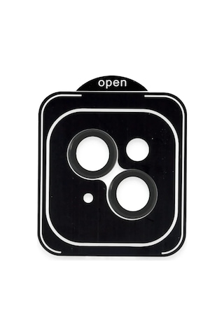 Mey İthalat iPhone Uyumlu 13 Pvd Metal Kamera Lens - Siyah
