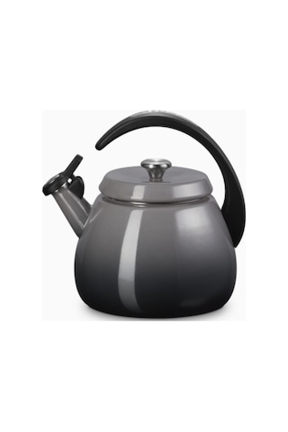 Le Creuset Su Isıtıcısı Çanı 2,1 L, Emaye Karbon Çelik, Şık Ve Dayanıklı Su Isıtıcılar Gri 13