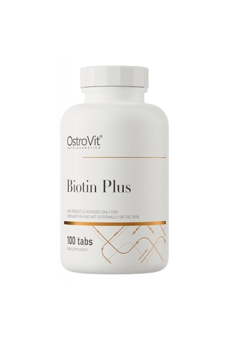 Ostrovit Biotin Hair Plus 100 Tablet - Saç , Cilt , Tırnak Dökülm