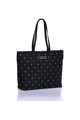 Versace Jeans Couture 74va4bn8-zs584-899 Siyah Kadın Omuz Çantası Siyah