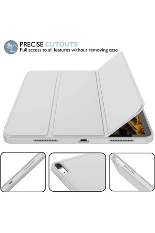 Apple Uyumlu iPad, Pro 11 1. Nesil 2018 Kılıf Kalem Bölmeli Smart Case A1