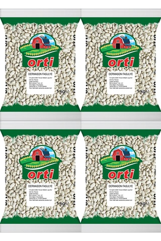 Orti Dermason Fasulye 1 Kg. x 4 Paket