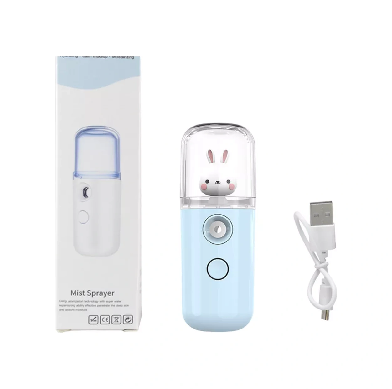 Homlove Mini Yüz Nemlendirici, Oyuncaklı Nano Nemlendirici 240193595