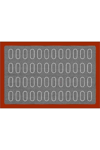 Silikon Delikli Mat 40 60 Cm Ekm-46 Büyük Ve Küçük Ekler Hamur Açma Matı Yapışmaz Fırın Matı-26