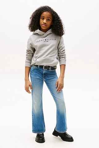 Unisex Çocuk Th Essential Hoodie Kapüşonlu Sweatshirt - Gri Light Grey Heather