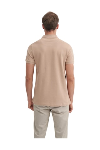 Cazador Erkek Polo Yaka Slim Fit Pike Düz Pamuklu Tişört Safarı