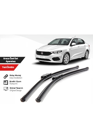 Fiat Egea Silecek Takımı 2015 Sonrası Wöller Silecek Takımı Araca Özel Fiat Egea Silecek Takımı 2015 Sonrası Wöller Silecek Takımı Araca Özel
