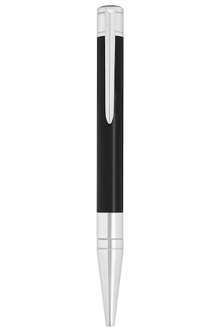 S.t. Dupont Initial Gümüş Tükenmez Kalem 275200 Siyah