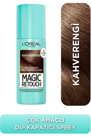 2'li Magic Retouch Beyaz Dipleri Kapatıcı Sprey - Kahverengi pkt2limagickapatspreyset-10591
