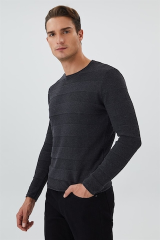 Lee Cooper Holden Erkek O Yaka Kazak Antrasit - 15459 Antrasit