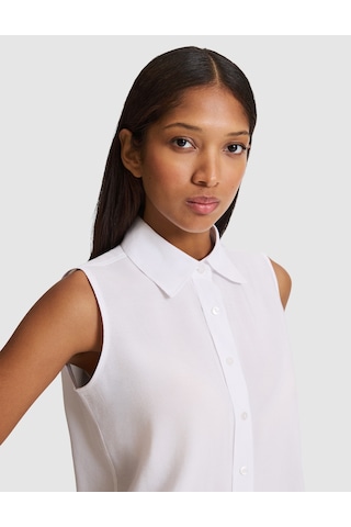 Pierre Cardin Kadın Beyaz Gömlek Kısa Kollu 50328644-vr013