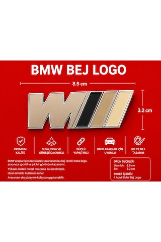 Bmw Bej Renkli M Logo 0