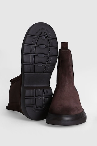 Nelson Erkek Deri Bot Kahverengi Kahverengi