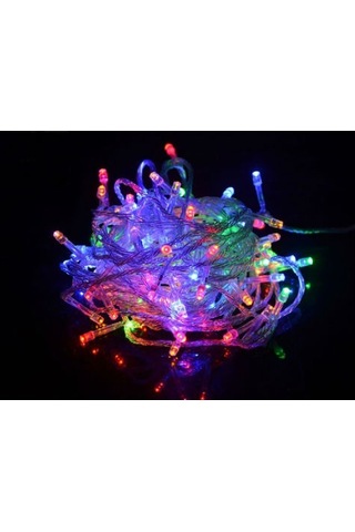 Büro Ev Partisi İçin 100led Renkli Yılbaşı Ağacı Işığı Led Ampül