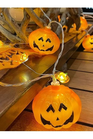 Halooween Balkabağı Led Işık Pilli Diğer