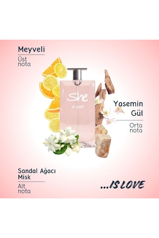 She is Love Kadın Parfüm EDT 50 ML