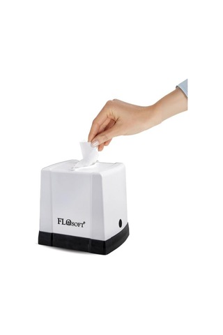 Flora Cömert Peçetelik, Dekoratif Peçete Dispenseri Ve Düzenleyicisi F291 Beyaz