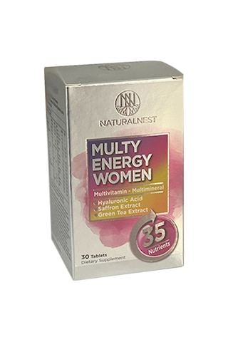 Naturalnest Multy Energy Women Takviye Edici Gıda 30 Tablet