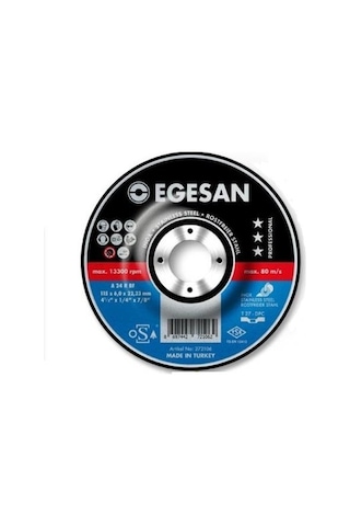 Egesan 115x6x22 İnox Çapak Alma Taşı