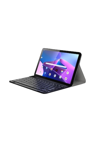 Lenovo Uyumlu Tab M10 3.Nesil TB328FU 10.1 Bluetooth Klavyeli Kılıf BKK4