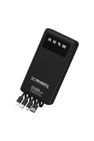 Enerx Enr-p20dc 20.000 Mah 2.1 A Dahili Kablolu Powerbank