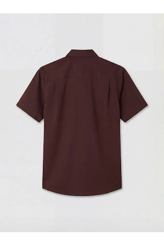 Lc Waikiki Mürdüm Regular Fit Erkek Gömlek