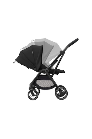 Maxi-Cosi Leona2 Çift Yönlü Uzatılabilir Sırt Desteği Tam Yatabilir Bebek Arabası Essential Black