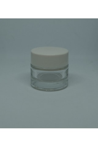 Boş Krem Kavanozu 10 ML 3 Adet Boş Şeffaf Kutu