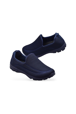 9090 Tam Ortopedik Hafif Taban Erkek Spor Ayakkabı Yazlık Hafif Taban Eva Lacivert