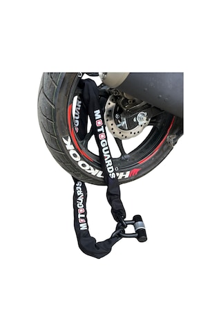 2 Metre Gr80 Özel Kesilmez Zincir 13mm + U Kilit